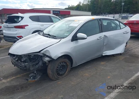 2015 Toyota Corolla L из США, поврежденный, VIN 2T1BURHE9FC377863